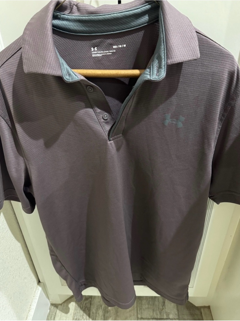 Under Armour Men’s Dusty Purple Polo